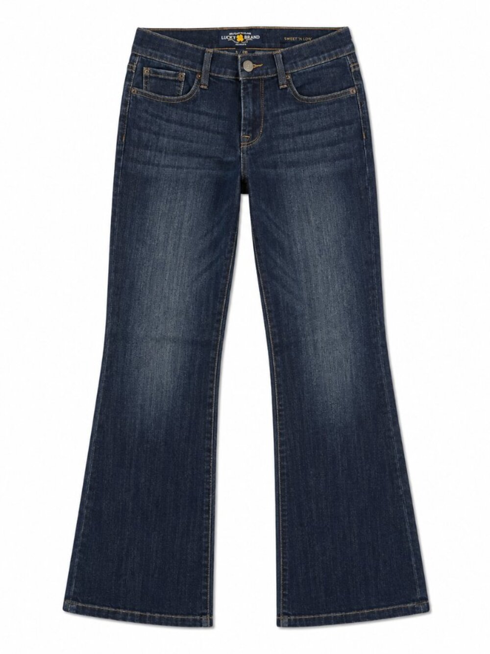 Lucky Brand Dark Wash Flaired jeans, Size 6/28, Sweet and Low